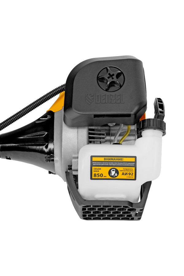 Триммер бензиновый DGT 430, 43 см3, 2.5 л. с, неразъемная штанга, состоит из 2 частей Denzel