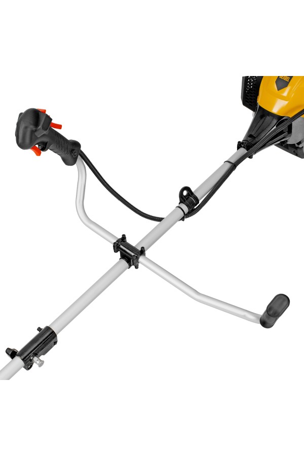 Триммер бензиновый DGT 430S, 43 см3, 2.5 л. с, разъемная штанга, состоит из 2 частей Denzel