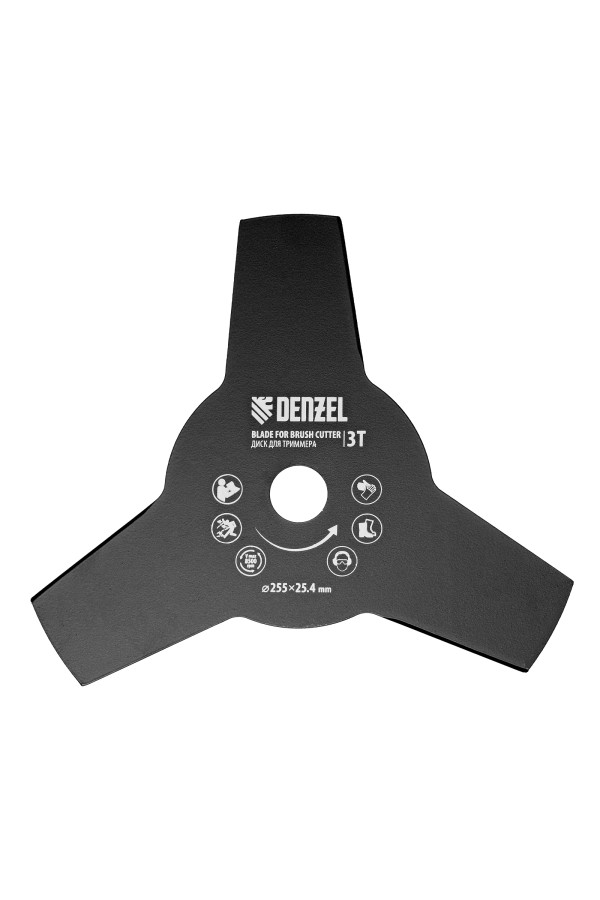 Триммер бензиновый DGT 520, 52 см3, 3 л. с, неразъемная штанга, состоит из 2 частей Denzel