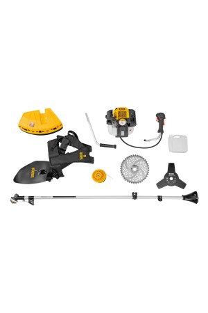 Триммер бензиновый DGT 520, 52 см3, 3 л. с, неразъемная штанга, состоит из 2 частей Denzel