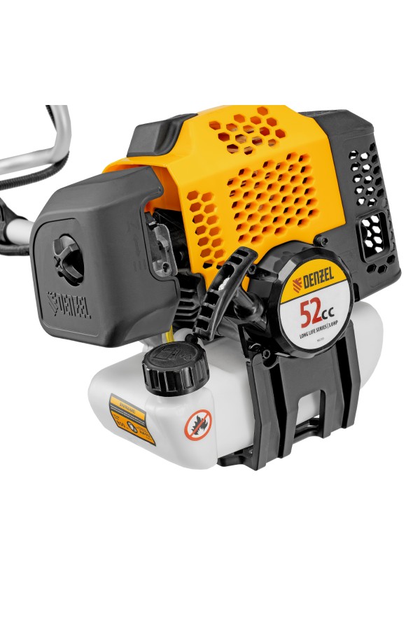 Триммер бензиновый DGT 520S, 52 см3, 3 л. с, разъемная штанга, состоит из 2 частей Denzel