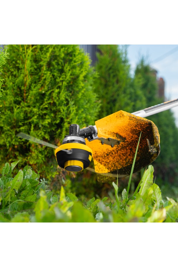 Триммер бензиновый DGT 520S, 52 см3, 3 л. с, разъемная штанга, состоит из 2 частей Denzel