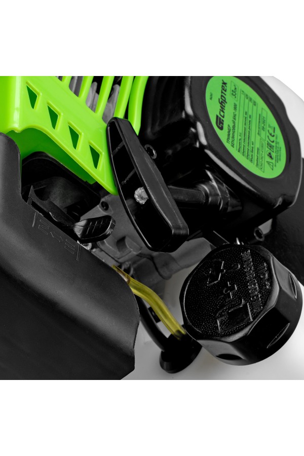 Триммер бензиновый БКС 1800, 33 см3, 1.8 л. с, неразъемная штанга, состоит из 2 частей Сибртех