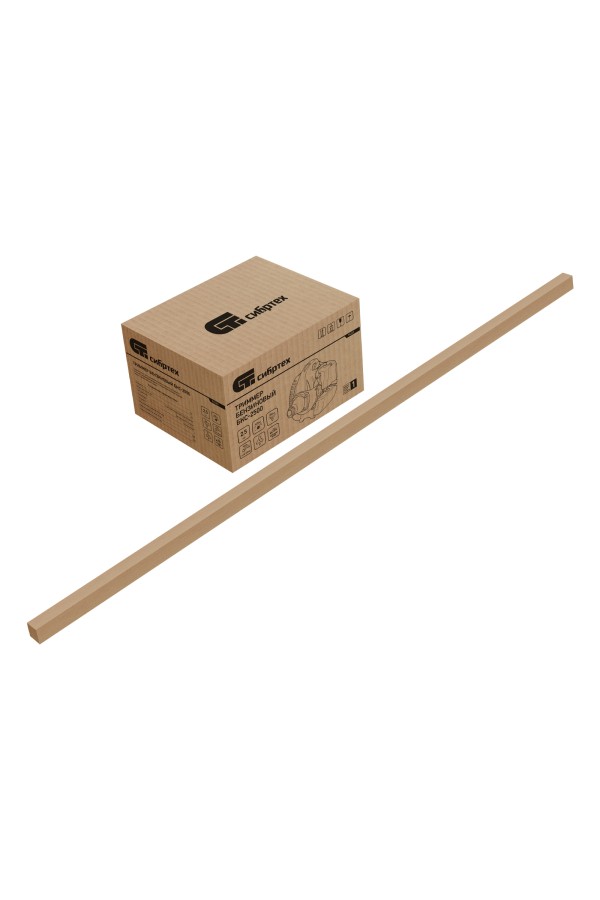 Триммер бензиновый БКС 2500, 43 см3, 2.5 л. с, неразъемная штанга, состоит из 2 частей Сибртех