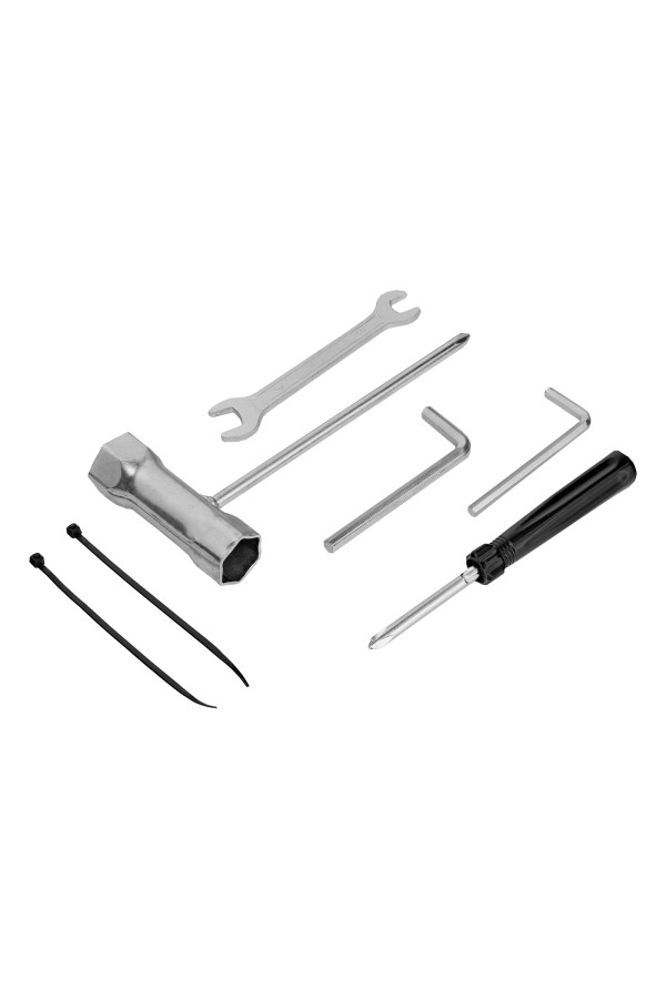 Триммер бензиновый БКС 2500, 43 см3, 2.5 л. с, неразъемная штанга, состоит из 2 частей Сибртех