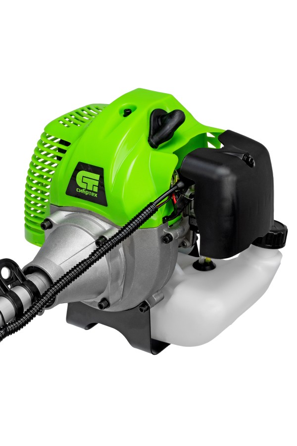 Триммер бензиновый БКС 2500, 43 см3, 2.5 л. с, неразъемная штанга, состоит из 2 частей Сибртех
