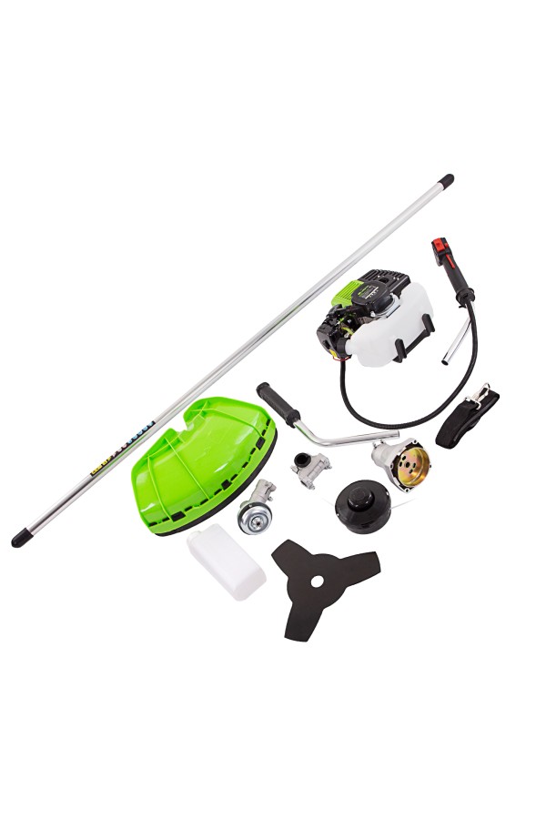 Триммер бензиновый КС-1800Н, 33 см3, неразъемная штанга, состоит из 2 частей Сибртех