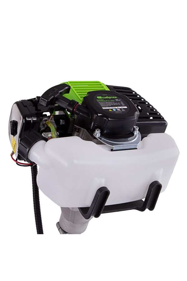 Триммер бензиновый КС-1800Н, 33 см3, неразъемная штанга, состоит из 2 частей Сибртех