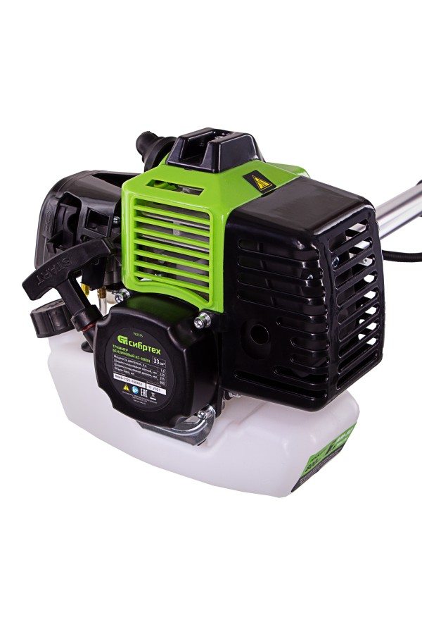 Триммер бензиновый КС-1800Н, 33 см3, неразъемная штанга, состоит из 2 частей Сибртех