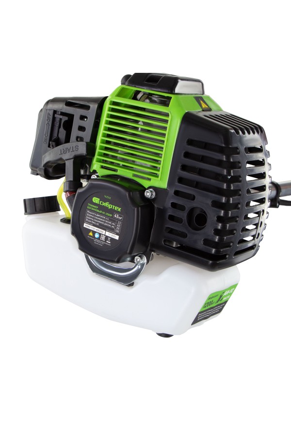 Триммер бензиновый КС-2500Р, 43 см3, разъемная штанга, состоит из 2 частей Сибртех