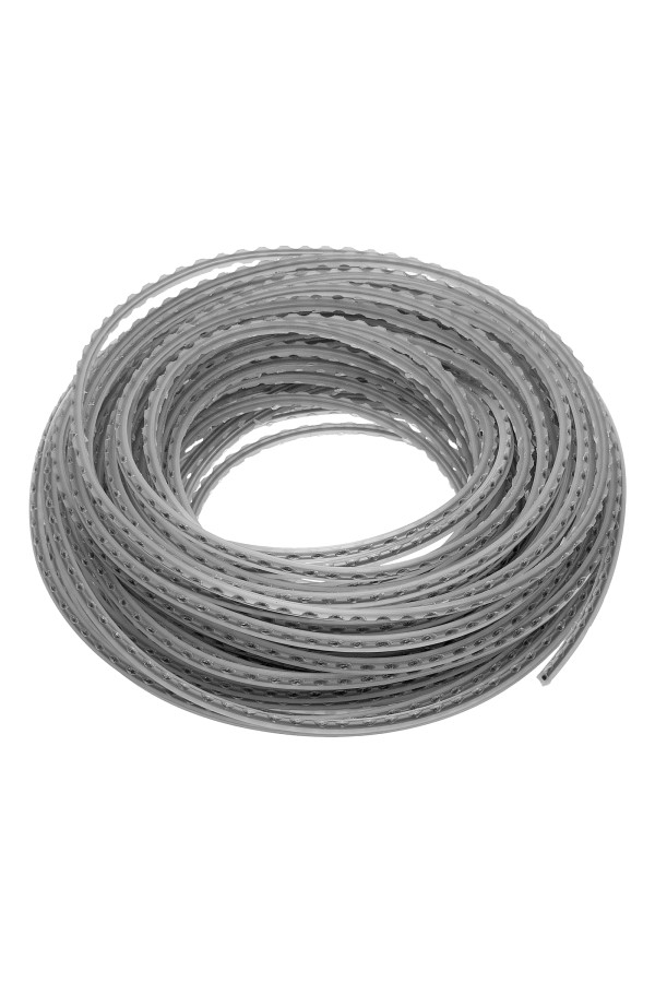 Леска для триммера двухкомпонентная зубчатый квадрат, 2,4мм х 15м, блистер EXTRA CORD, Denzel