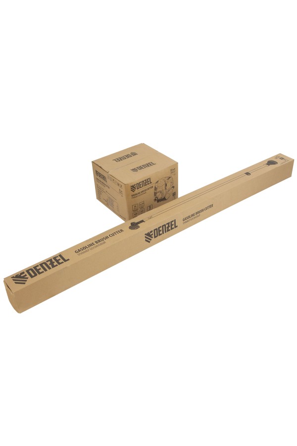 Триммер бензиновый DTL-33, 33 см3, неразъемная штанга Denzel