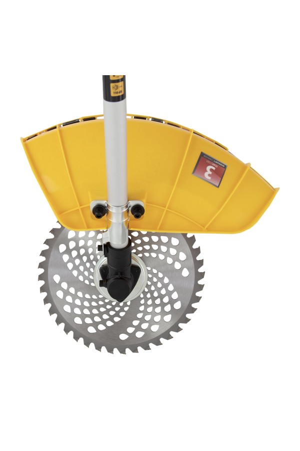 Триммер бензиновый DTL-33, 33 см3, неразъемная штанга Denzel