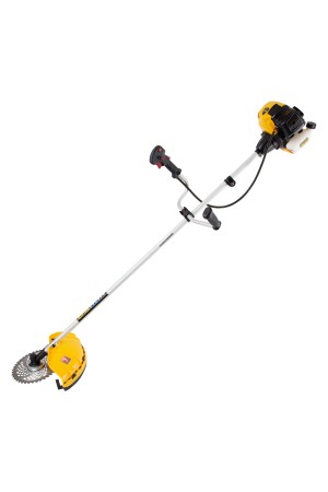 Триммер бензиновый DTL-33, 33 см3, неразъемная штанга Denzel