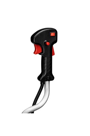 Триммер бензиновый DTL-43, 43 см3, неразъемная штанга, состоит из 2 частей Denzel