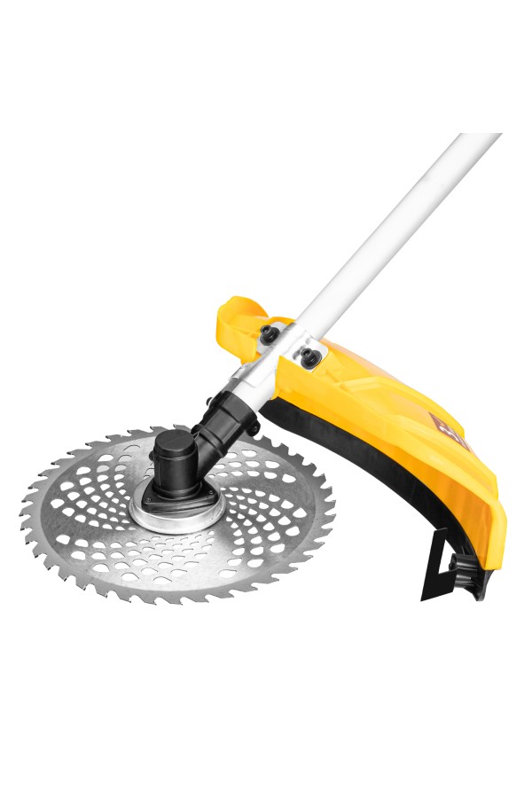 Триммер бензиновый DTL-43, 43 см3, неразъемная штанга, состоит из 2 частей Denzel