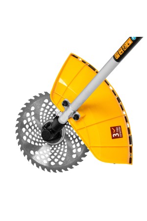 Триммер бензиновый DTL-43, 43 см3, неразъемная штанга, состоит из 2 частей Denzel