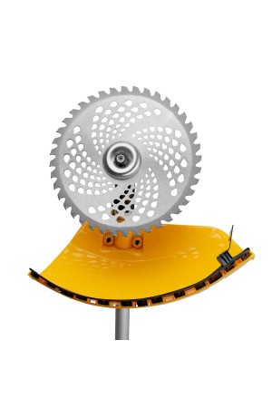 Триммер бензиновый DTL-43, 43 см3, неразъемная штанга, состоит из 2 частей Denzel