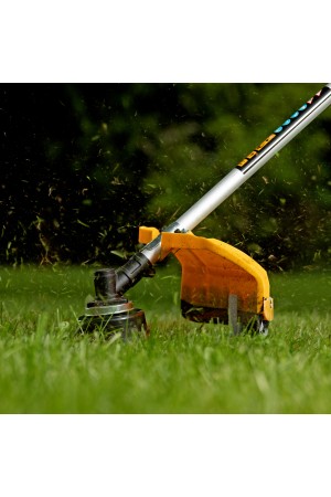 Триммер бензиновый DTL-43, 43 см3, неразъемная штанга, состоит из 2 частей Denzel