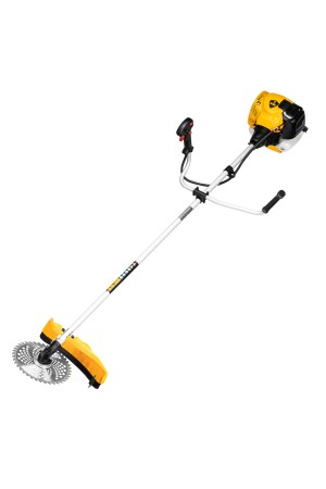 Триммер бензиновый DTL-43, 43 см3, неразъемная штанга, состоит из 2 частей Denzel
