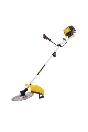 Триммер бензиновый DTL-43S, 43 см3, разъемная штанга, состоит из 2 частей Denzel