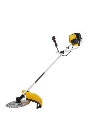 Триммер бензиновый DTL-52, 52 см3, неразъемная штанга, состоит из 2 частей Denzel