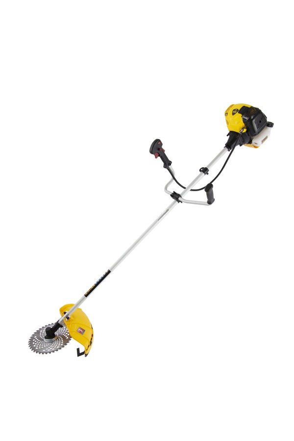 Триммер бензиновый DTL-52, 52 см3, неразъемная штанга, состоит из 2 частей Denzel