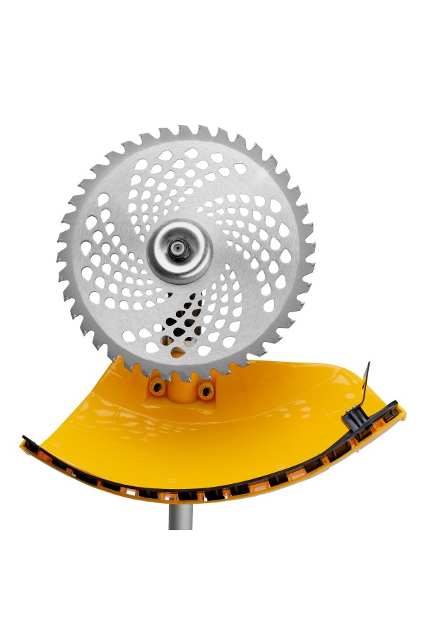 Триммер бензиновый DTL-52S, 52 см3, разъемная штанга, состоит из 2 частей Denzel