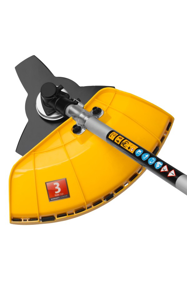 Триммер бензиновый DTL-37-4T, 4-тактный, 37 см3, неразъемная штанга, состоит из 2 частей Denzel