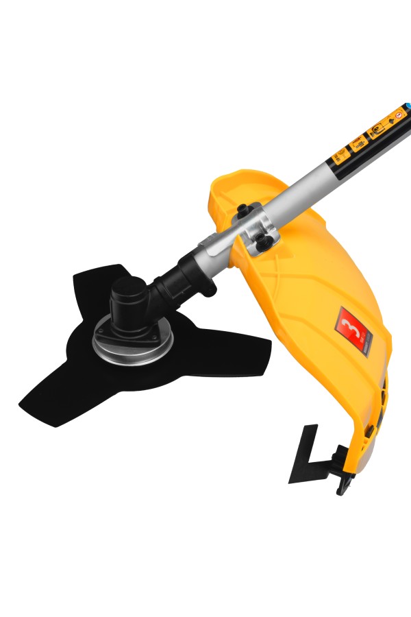 Триммер бензиновый DTL-37-4T, 4-тактный, 37 см3, неразъемная штанга, состоит из 2 частей Denzel