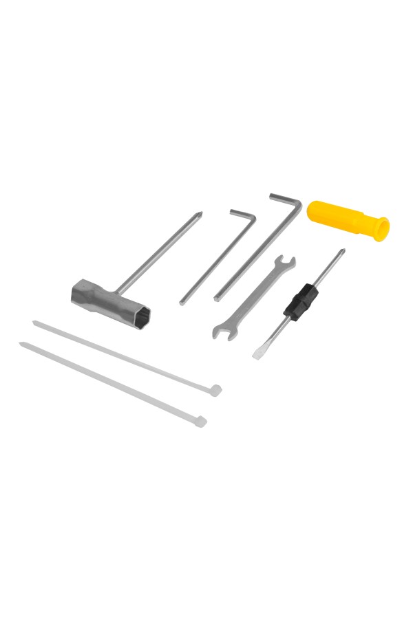 Триммер бензиновый DTL-37-4T, 4-тактный, 37 см3, неразъемная штанга, состоит из 2 частей Denzel