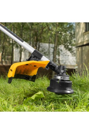 Триммер бензиновый DR-33, 33 см3, неразъемная штанга, состоит из 2 частей Denzel