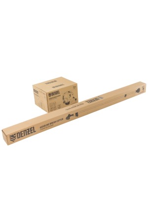 Триммер бензиновый DR-33, 33 см3, неразъемная штанга, состоит из 2 частей Denzel