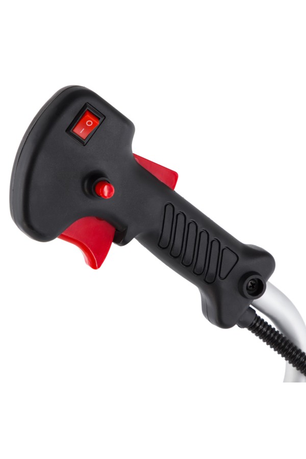 Триммер бензиновый DR-33, 33 см3, неразъемная штанга, состоит из 2 частей Denzel