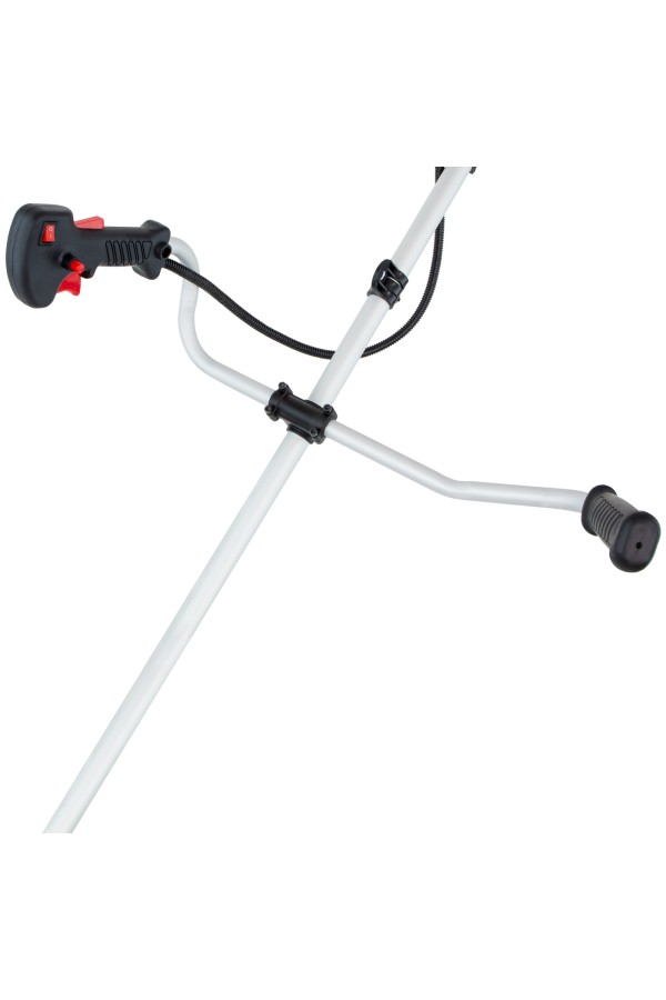 Триммер бензиновый DR-33S, 33 см3, разъемная штанга, состоит из 2 частей Denzel