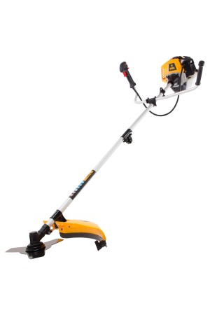 Триммер бензиновый DR-33S, 33 см3, разъемная штанга, состоит из 2 частей Denzel