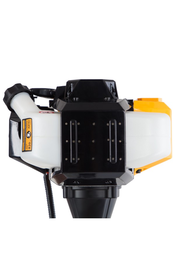 Триммер бензиновый DR-33S, 33 см3, разъемная штанга, состоит из 2 частей Denzel