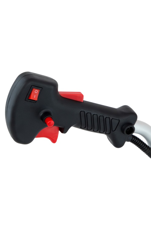 Триммер бензиновый DR-33S, 33 см3, разъемная штанга, состоит из 2 частей Denzel