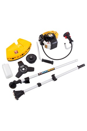 Триммер бензиновый DR-33S, 33 см3, разъемная штанга, состоит из 2 частей Denzel