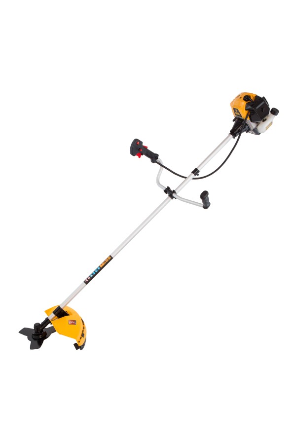 Триммер бензиновый DR-43, 43 см3, неразъемная штанга, состоит из 2 частей Denzel