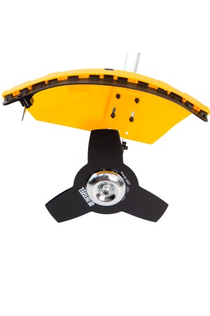 Триммер бензиновый DR-43, 43 см3, неразъемная штанга, состоит из 2 частей Denzel