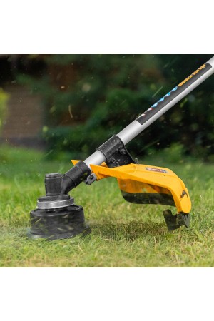 Триммер бензиновый DR-43S, 43 см3, разъемная штанга, состоит из 2 частей Denzel