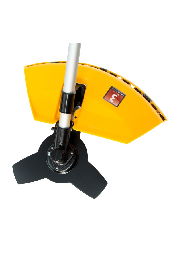 Триммер бензиновый DR-43S, 43 см3, разъемная штанга, состоит из 2 частей Denzel