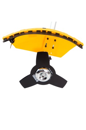 Триммер бензиновый DR-43S, 43 см3, разъемная штанга, состоит из 2 частей Denzel