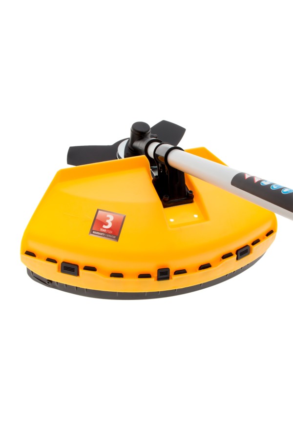 Триммер бензиновый DR-43S, 43 см3, разъемная штанга, состоит из 2 частей Denzel