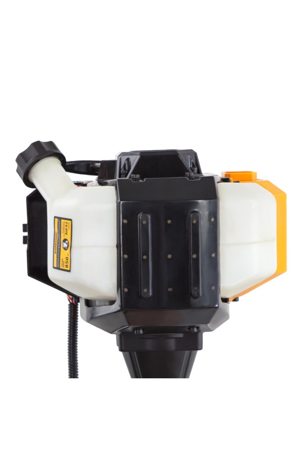 Триммер бензиновый DR-43S, 43 см3, разъемная штанга, состоит из 2 частей Denzel