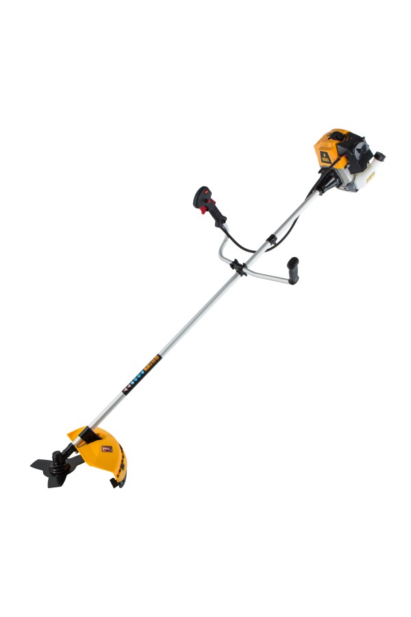 Триммер бензиновый DR-52, 52 см3, неразъемная штанга, состоит из 2 частей Denzel