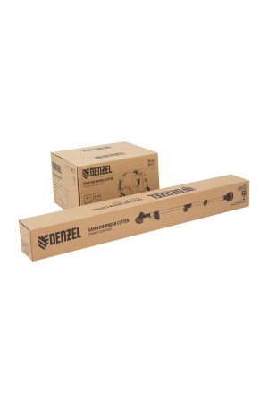 Триммер бензиновый DR-52S, 52 см3, разъемная штанга, состоит из 2 частей Denzel