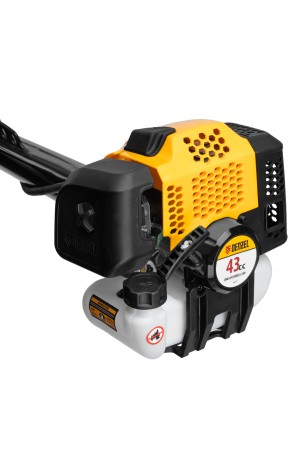 Триммер бензиновый DGT-43-PRO, анти-вибро, 43 см3, неразъем, состоит из 2 частей Denzel