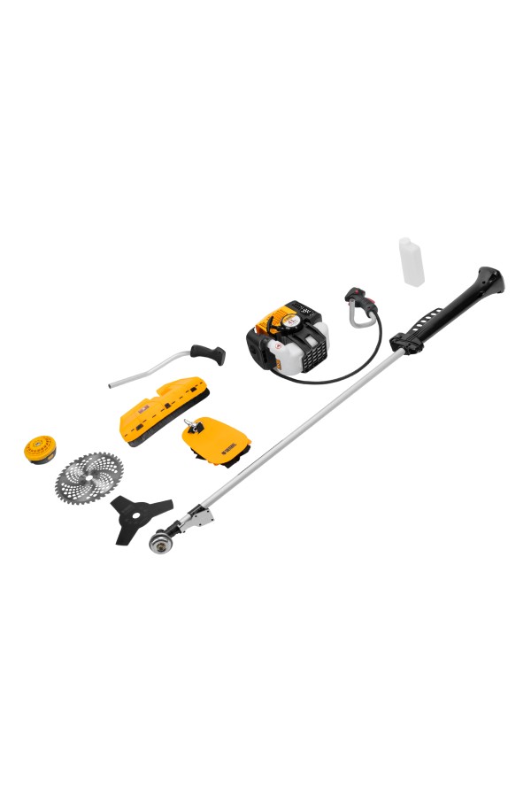 Триммер бензиновый DGT-43-PRO, анти-вибро, 43 см3, неразъем, состоит из 2 частей Denzel